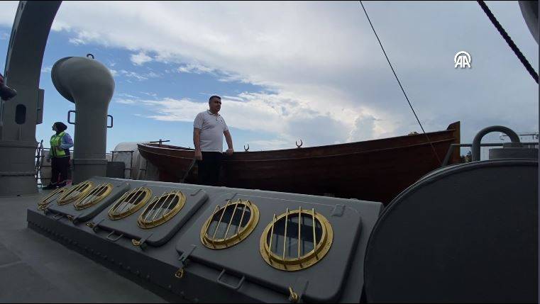 TCG Nusret Müze Gemisi Mersin'de 7